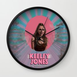 Keeley - The Independent Woman Wall Clock
