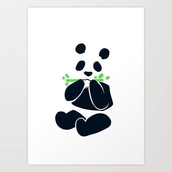 Panda Art Print