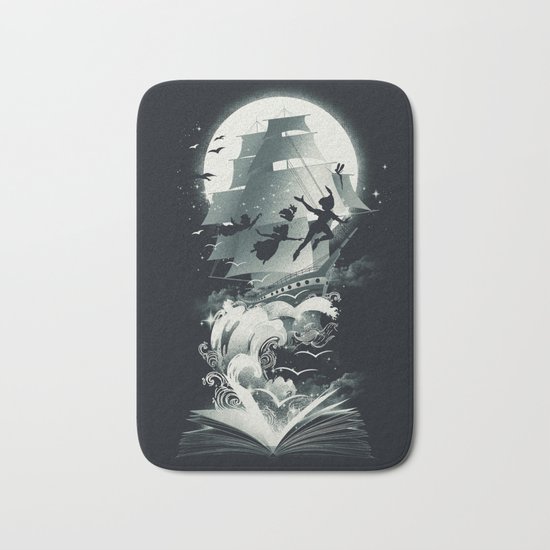 Book of Dreams and Adventures Bath Mat