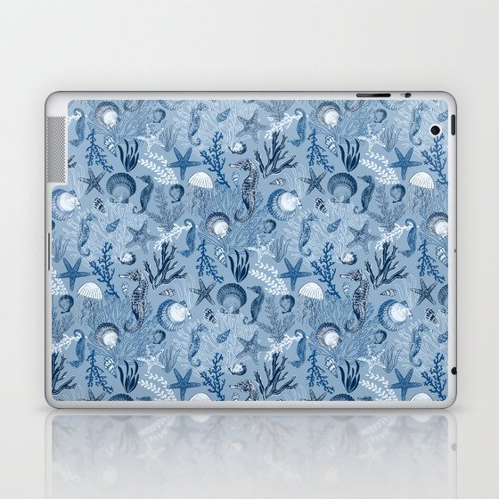 Blue Ocean Sea Life Laptop & iPad Skin