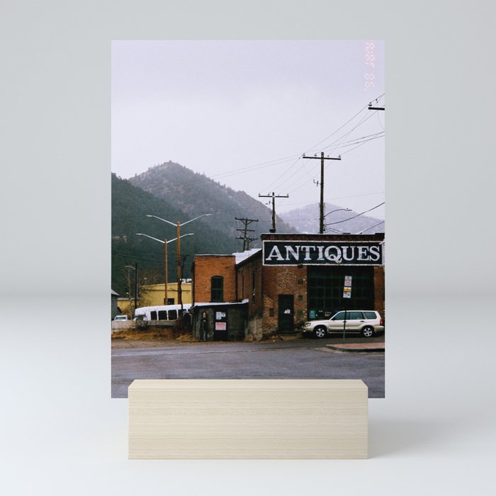 Antiques in the Mountains Mini Art Print