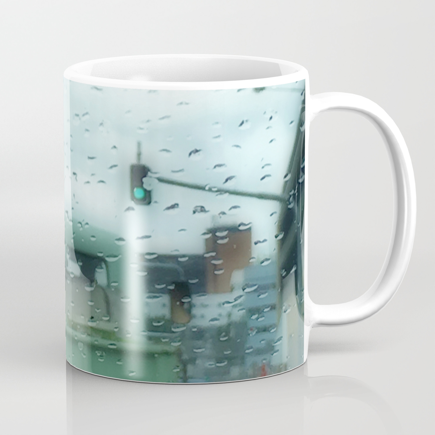Rainy Days And Vintage Vehicles Coffee Mug