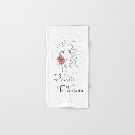 Beauty Blossom Hand & Bath Towel
