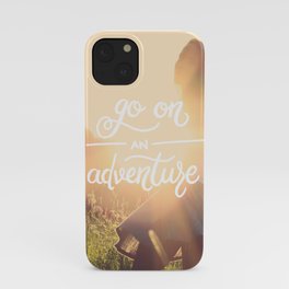 Go on an adventure iPhone Case