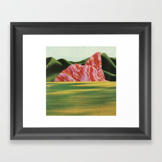 the dress Framed Art Print