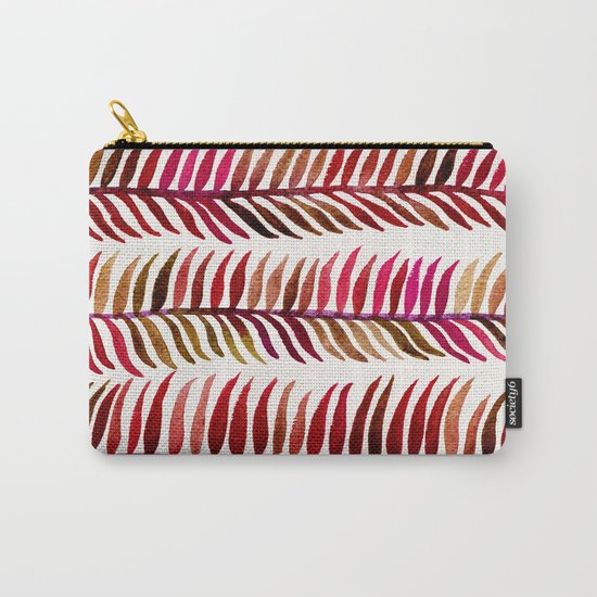 Red Stems Carry-All Pouch