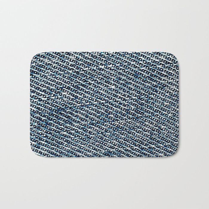 Blue Jeans Denim Bath Mat