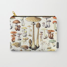 Adolphe Millot - Champignons B - French vintage poster Carry-All Pouch | Vintageposter, Boletus, Biology, Scientist, Scientific, Mushroom, Botanical, Dictionnary, Topselling, Homedecor 