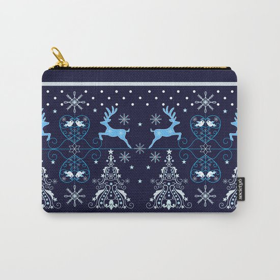 Decorative holidays pattern design Carry-All Pouch