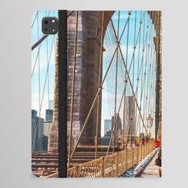 Brooklyn Bridge | New York City | HDR Travel Photography in NYC iPad Folio Case