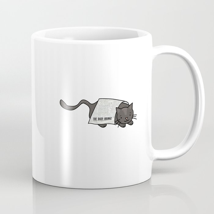 Daily News By Cat Coffee Thedailyorange Mug Orange lTcFK1J