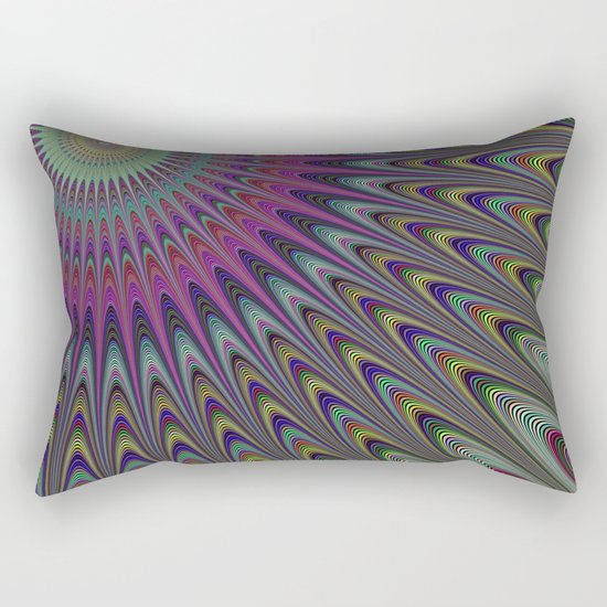 Desert sun Rectangular Pillow