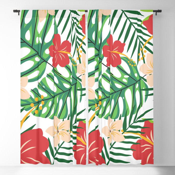 Tropical Life Design | Pattern Art 10 Blackout Curtain