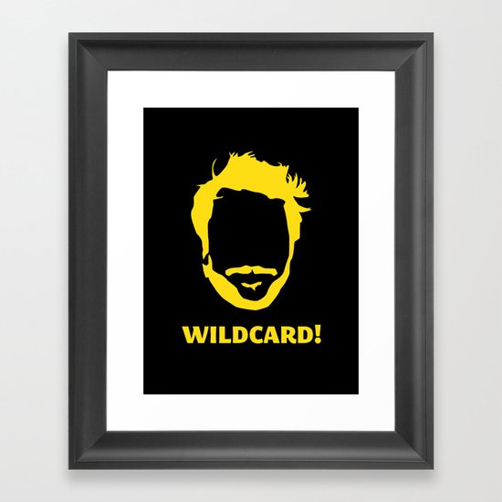 Wildcard! Framed Art Print