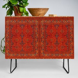 N194 - Red Berber Atlas Oriental Traditional Moroccan Style Credenza