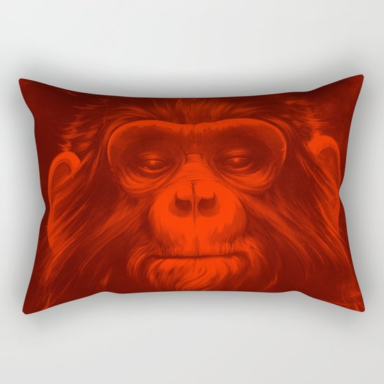 Twelfth Monkey Rectangular Pillow