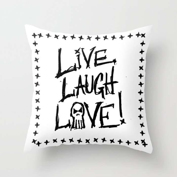 Live laugh love throw pillows best sale