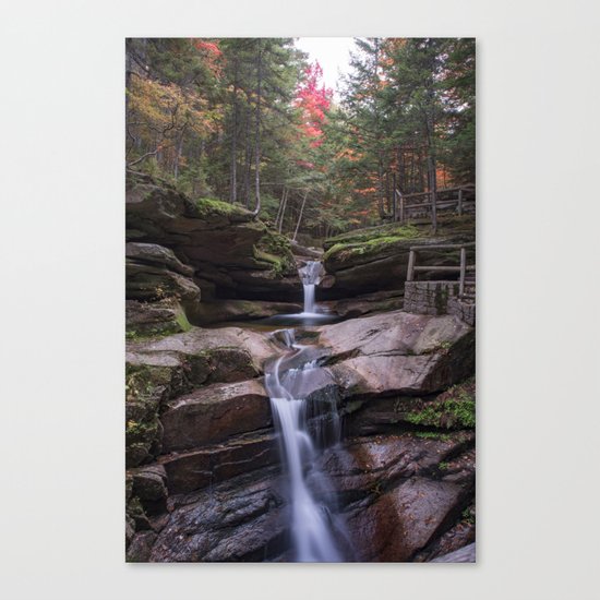 Sabbaday Falls October 2016 Canvas Print