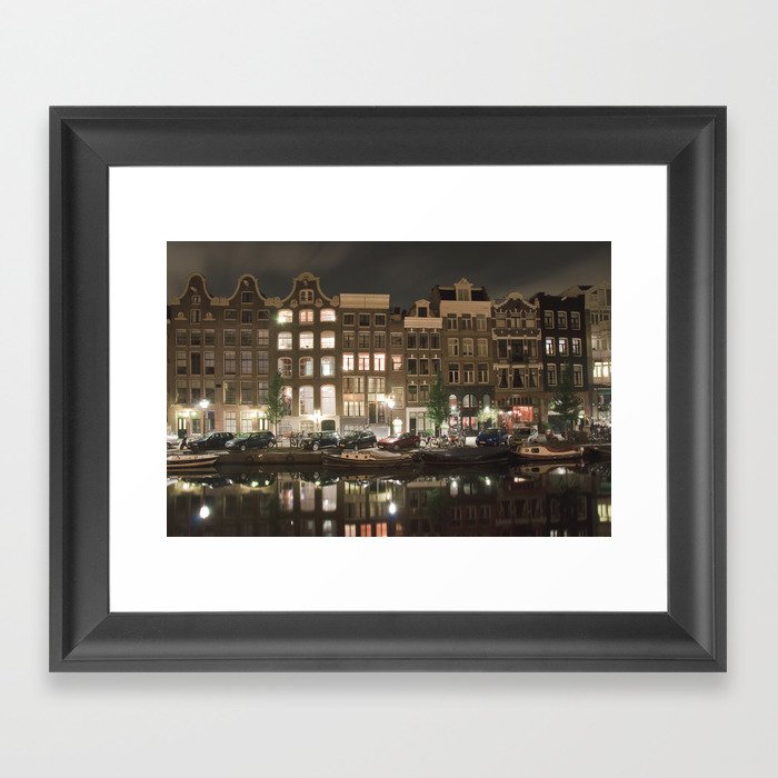 Amsterdam - Prinsengracht Framed Art Print