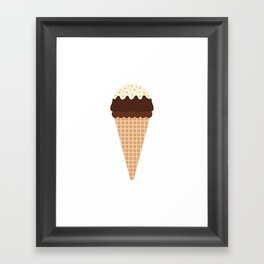 Ice Cream Framed Art Print
