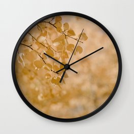 Quaking Aspens Wall Clock