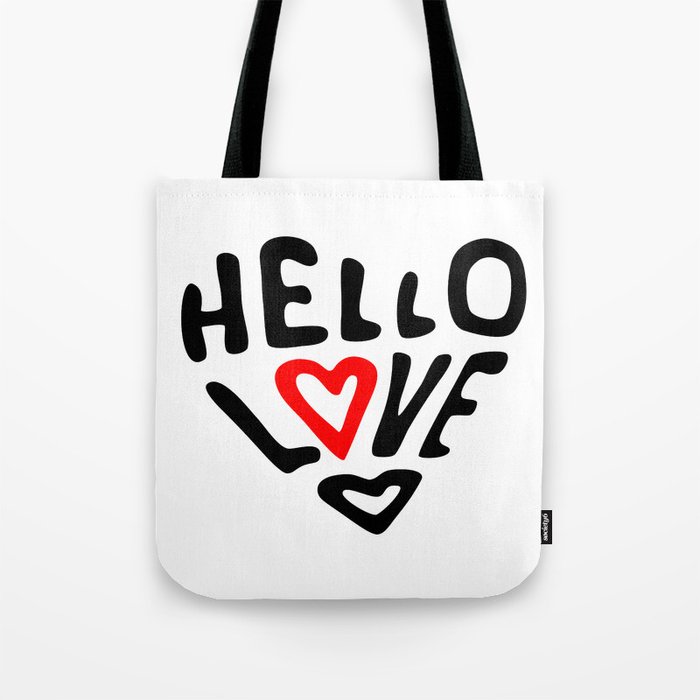 Hello Love Tote Bag
