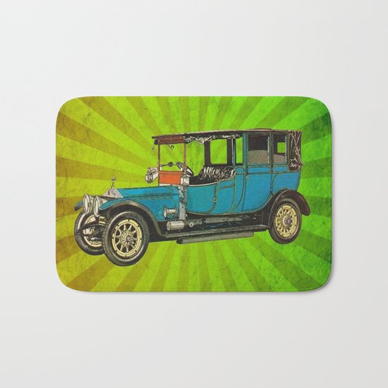 Vintage Car 02 Bath Mat