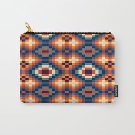 Vyāna Carry-All Pouch | Hindu, Camp, Patola, Yoga, Exotic, Pop Art, European, Indian, Pattern, Heart 