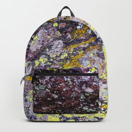 Secret Rainbow Backpack | Vintage, Vibrent, Photograph, Moss, Macro, Film, Green, Photo, Digital, Double Exposure 