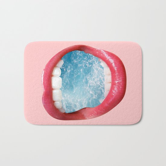 Live Breathe Ocean Bath Mat