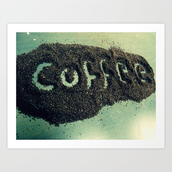 Coffee Addict Art Print