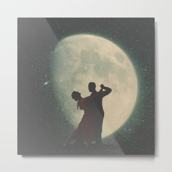 The Couple Metal Print