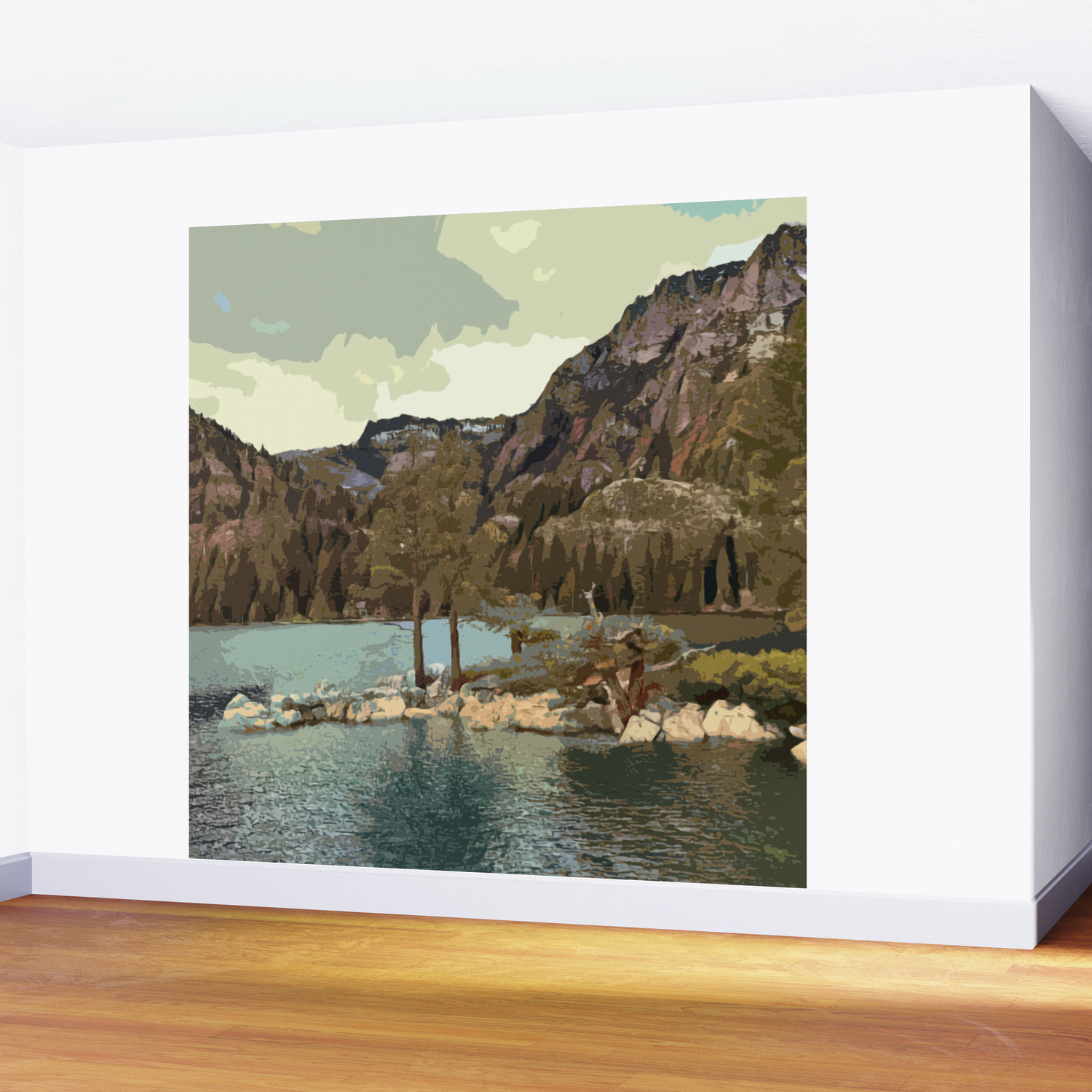 Emerald Bay Lake Tahoe Wall Mural By Jmacnairart Society6