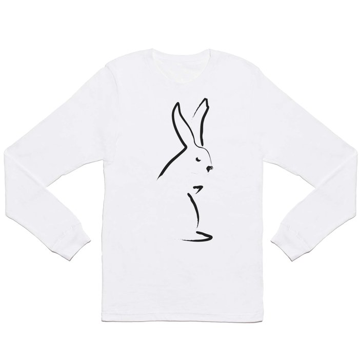 Zen Snow Bunny Long Sleeve T Shirt