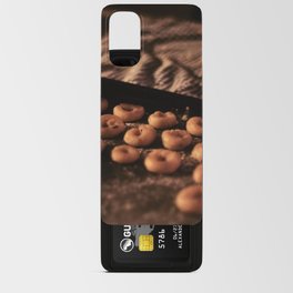 Homemade Appetizer called Taralli in Puglia South Italy Android Card Case