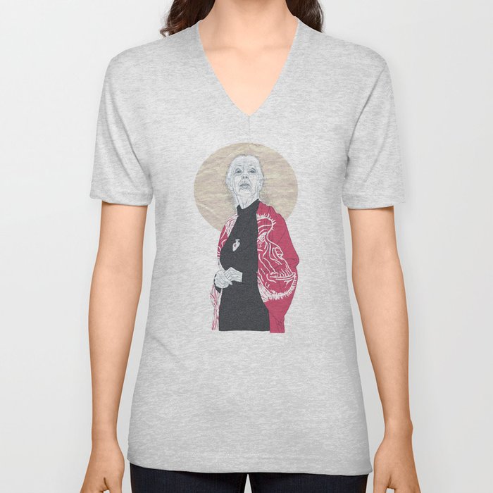 Jane Goodall V Neck T Shirt