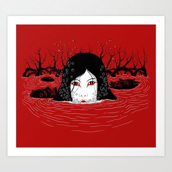 Oni Art Print