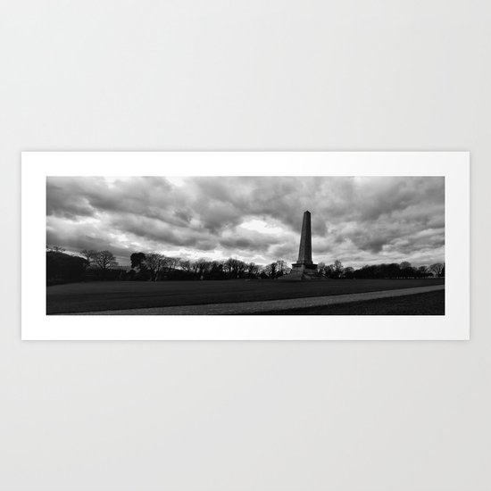 The Wellington Monument Art Print