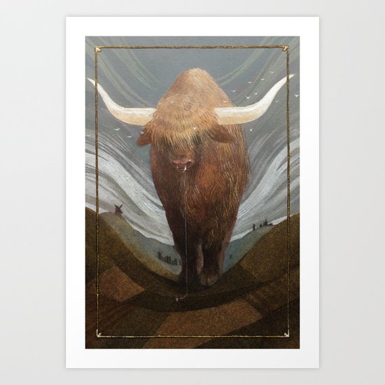 Titan Art Print