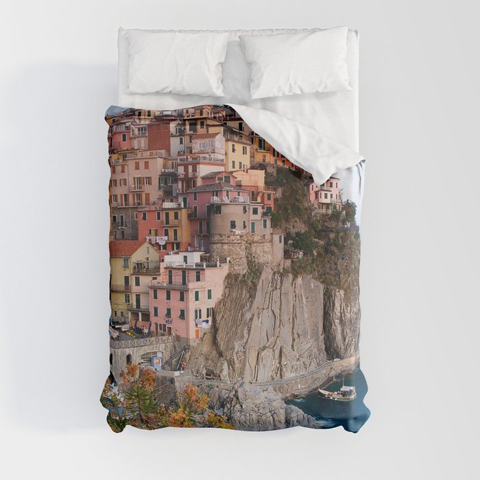 Italy Village Duvet Cover