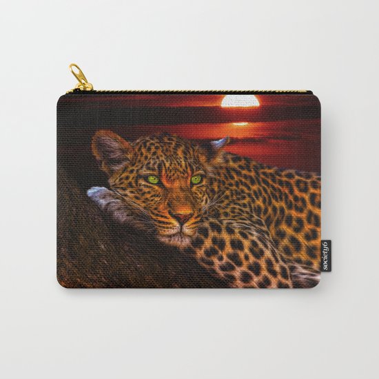 leopard Carry-All Pouch