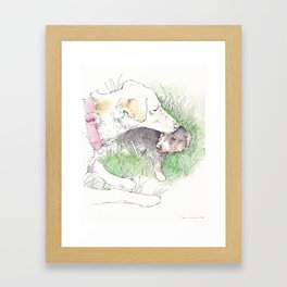 Auntie Flame Framed Art Print