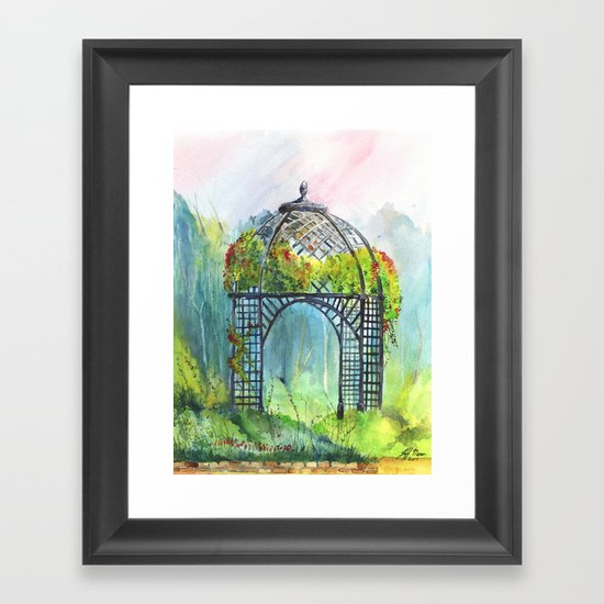 Descanso Gardens Framed Art Print