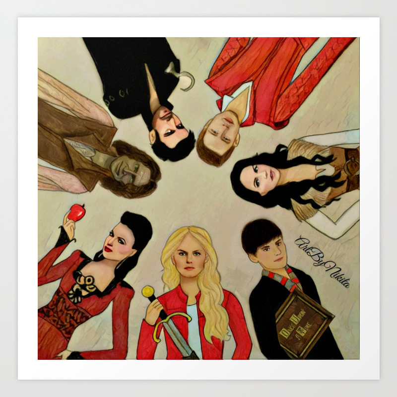 Once Upon A Time Art Print By Artbynikita Society6