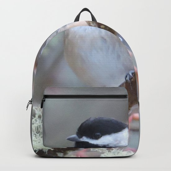 Chickadee in the Alder Tree Backpack