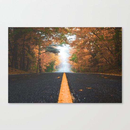 Road sweet road Canvas Print