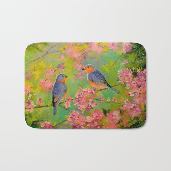 Spring melody Bath Mat