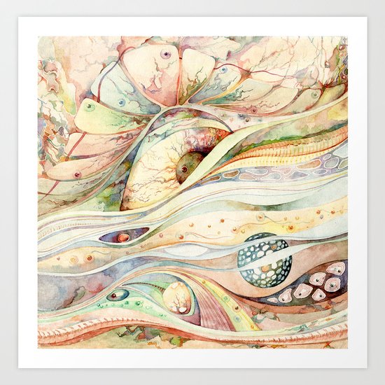 Biology Art Print