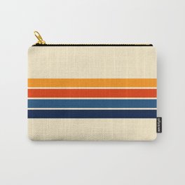 Classic Retro Stripes Carry-All Pouch