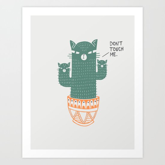 Catcus Art Print